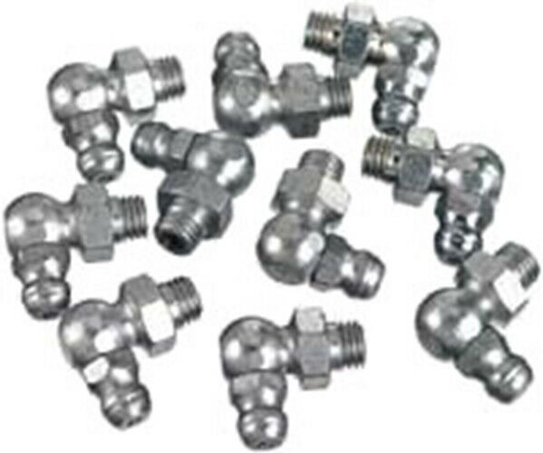 LINCOLN 90?&Atilde;&cedil; 1/8" Grease Fitting 10 Pk LN5490