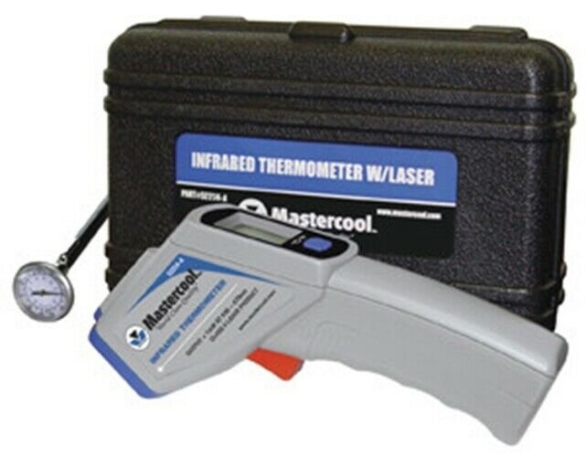 MASTERCOOL Infra Red Temp Gun with PocketThermometer ML52224ASP