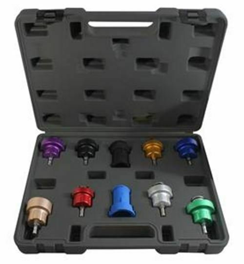 MASTERCOOL 10 Pc. Cooling System PressureTest Adapter Kit ML43305
