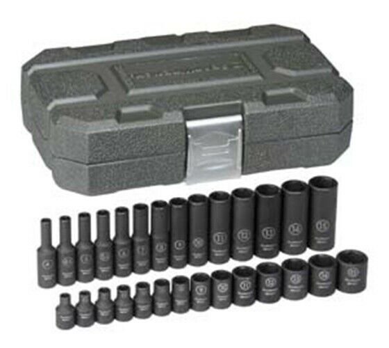 GEARWRENCH 28 Pc 1/4" Dr Metric ImpactSocket Set KD84901
