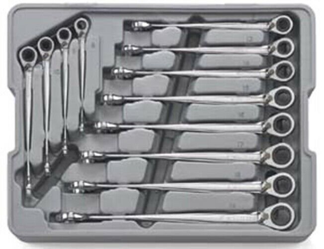 GEARWRENCH 12 Piece Metric X-Beam ReversCombo Ratcheting Wrench Set KD85388