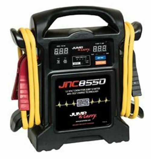 JUMP AND CARRY 550 Amp Start Assist 12VCapacitor Jump Starter KKJNC8550