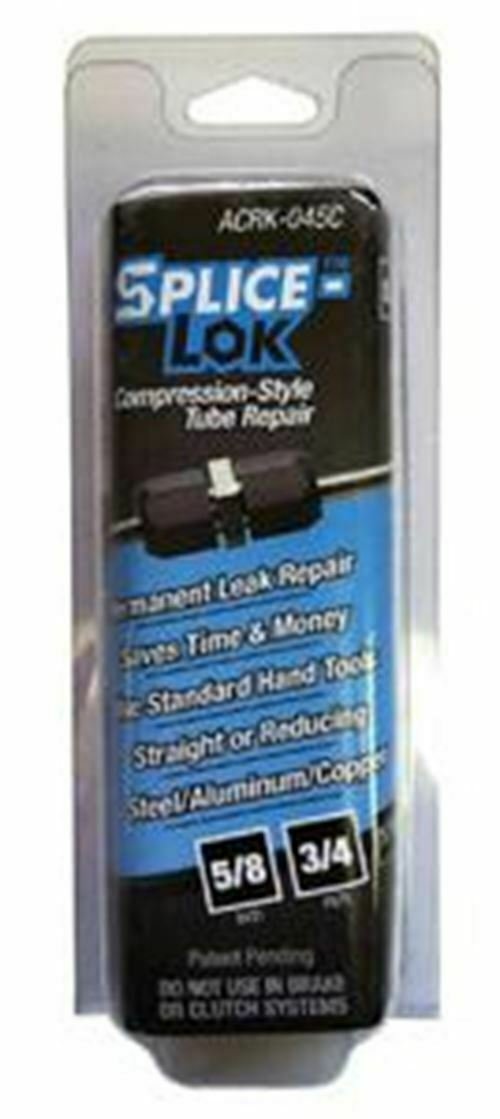 AGS COMPANY SOLUTIONS LLC 5/8 & 3/4 Tube A/C RepairSPLICE-LOK Kit AKACRK-045C