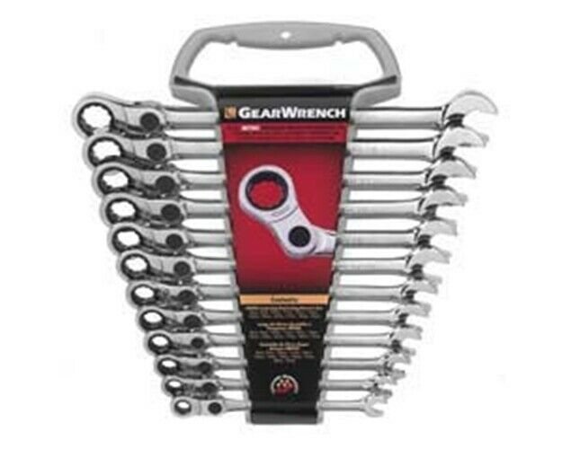 GEARWRENCH 12 Piece Indexing CombinationGearWrench Set Metric KD85488