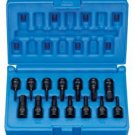 GREY PNEUMATIC 1/4" Drive 14 Piece ImpactHex Driver Set GY9298HC