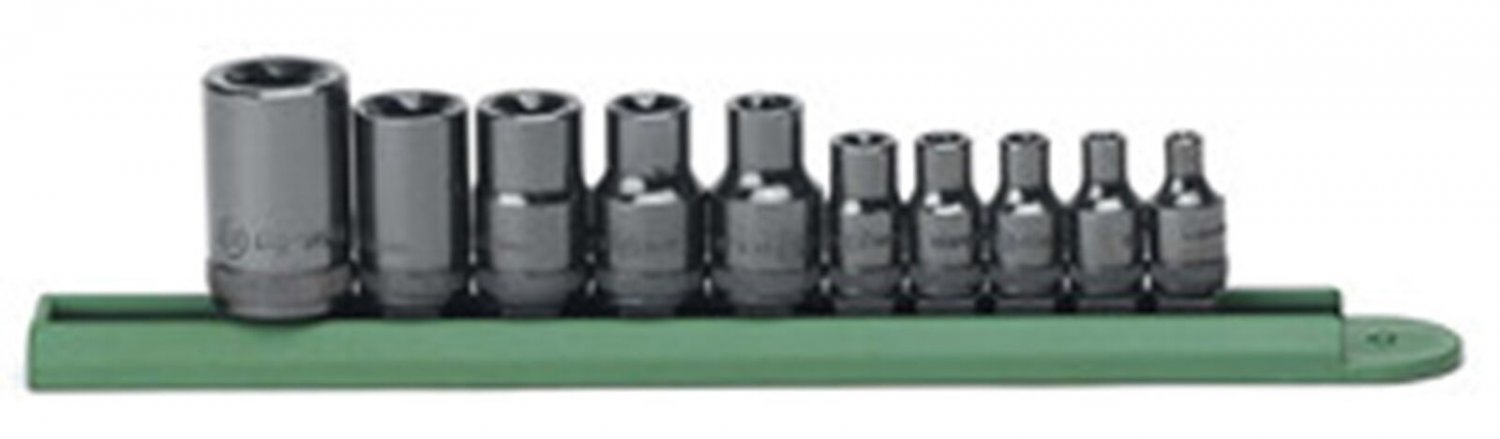 GEARWRENCH 10 Pc External Torx Socket Set(E-E18) KD80582