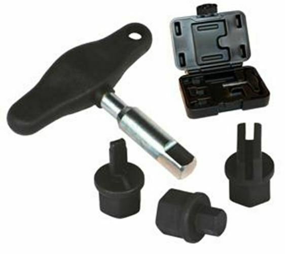 CALVAN 4 Piece Plastic Oil Pan Drain Plug Tool Set CV38200