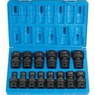 GREY PNEUMATIC 1/2" Drive 14 Piece 12 PointStandard Length SAE Universal GY1714U