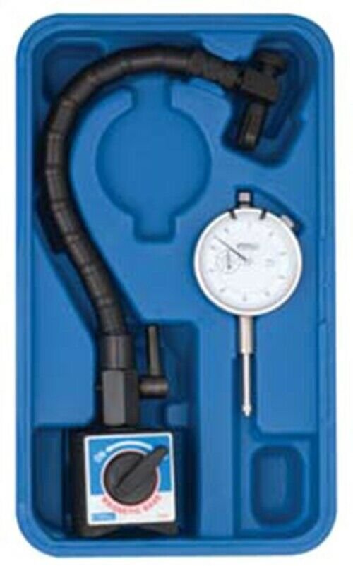 FOWLER Flex Arm Base & White FaceDial Indicator Combo FOW72-641-300