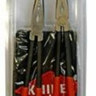 KNIPEX 2PC XL Needle Nose Pliers Setwith Pouch KX9K0080128US