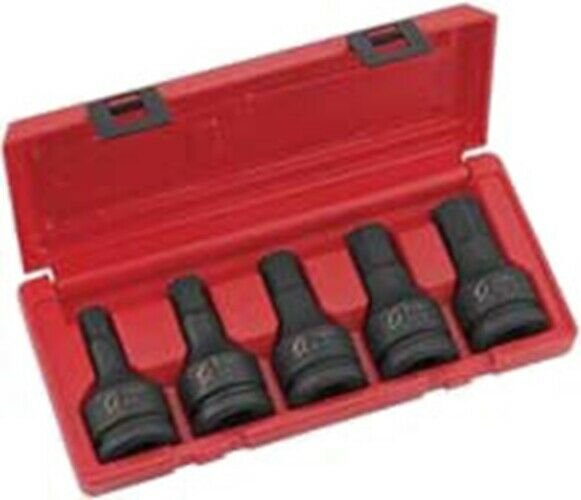 SUNEX TOOL 3/4" Drive 5 Piece SAE HexImpact Set SU4506