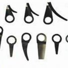 ASTRO PNEUMATIC 90MM Air Knife Bent Blade AOWINDK-08F