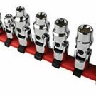 SUNEX TOOL 1/4" Drive 9 Piece UniversalStar Chrome Socket Set SU9912