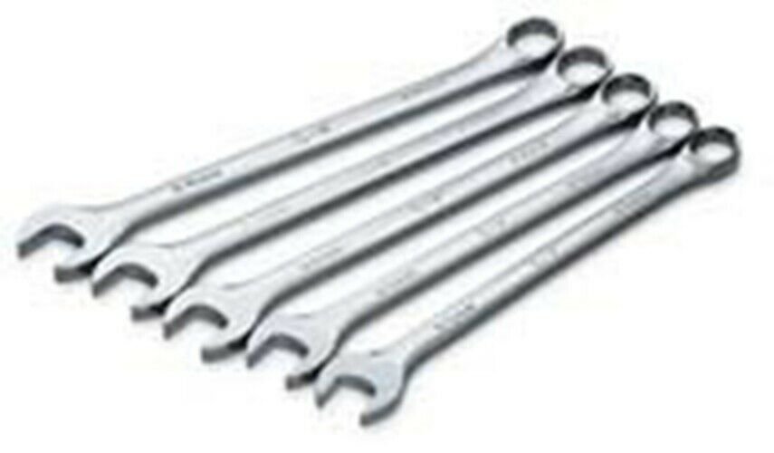 SK HAND TOOL 5 Piece 12 Point Metric LongPattern Combination Wrench Set SK86041