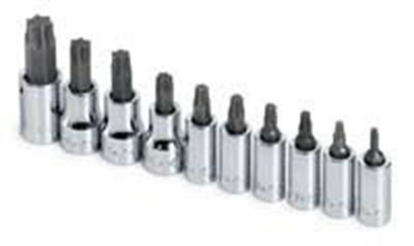 SK HAND TOOL 10 Piece Torx Bit Socket SK84209