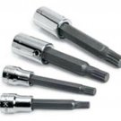 SK HAND TOOL 4 Piece Metric Triple SquareBit Socket SK19704