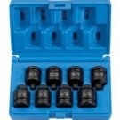 GREY PNEUMATIC 1/2" Drive 8 Pc. Pipe PlugSocket Set GY1308P