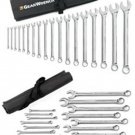 GEARWRENCH Metric & SAE Long Pattern Non Ratcheting Combo Wrench Sets KD81917SP