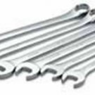 SK HAND TOOL 6 Piece 12 Point SuperKromeMetric Combination Wrench Set SK86226