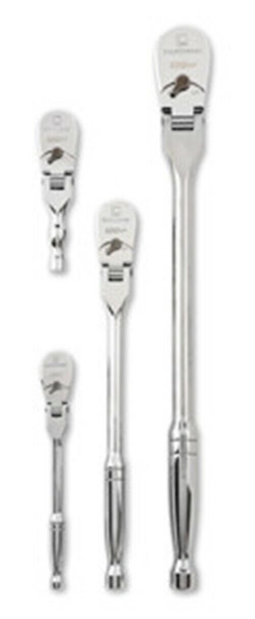 GEARWRENCH 4 Pc. 120XP Full Polish FlexTeardrop  Ratchet Set KD81230P