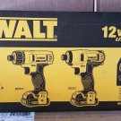 DEWALT 12V Max Cordless Li-Ion Screwdriver/Impact Driver Combo Kit DCK210S2