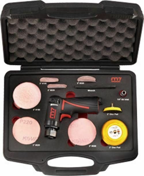 KING TONY Mini Dual Action Air SanderSet KGQP-213N
