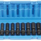 GREY PNEUMATIC 3/8" Drive 10 Piece DeepUniversal Metric Set GY1210UMD