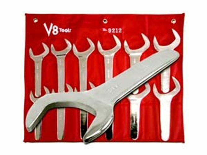 V8 TOOLS INC 12 Piece Jumbo Service WrenchSet 1-11/16"to 2-5/8" VT9212