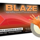 MICROFLEX Blaze- Medium Orange NitrileGloves MXN48-M