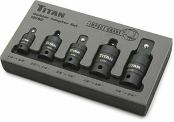 TITAN 5pc Wobble Adapter Set TN16150