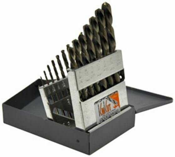 KNKUT 15 Piece Left Hand JobberLength Drill Bit Set KW15KK6