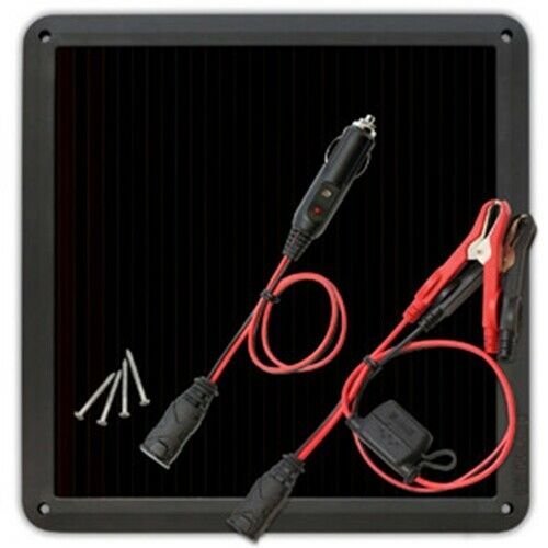 NOCO BATTERY COMPANY 5.0W Solar Battery Charger andMaintainer NKBLSOLAR5