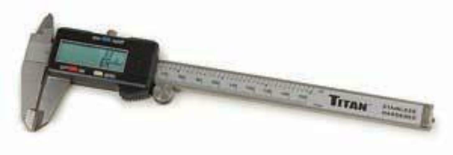 TITAN Fractional Digital Caliper TN23173 23173