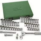 SK HAND TOOL 49 Piece 3/8" Drive Socket Set SK94549
