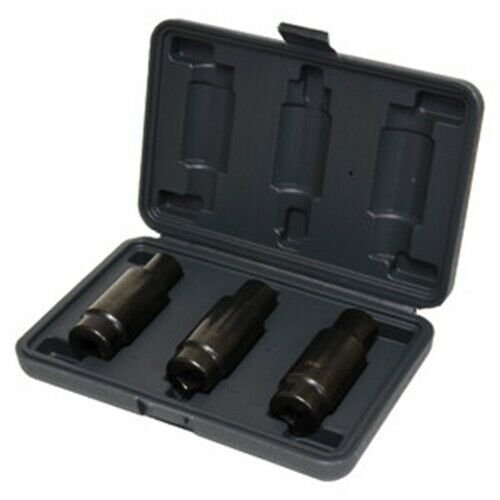 CALVAN 3 Piece Crank Nut Socket Set17MM  19MM  and 21MM CV980