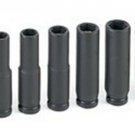 GREY PNEUMATIC 1/4" Drive 9 Piece DeepMagnetic Impact Socket Set GY9709DG