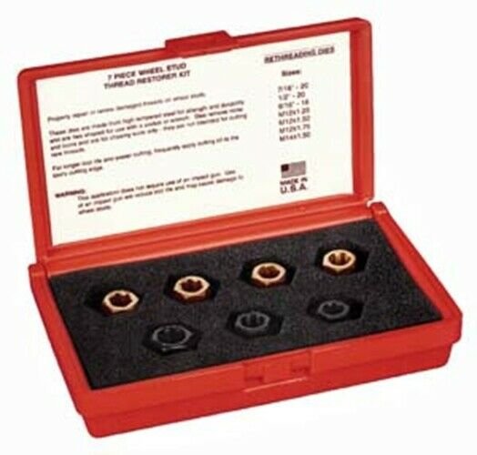 KASTAR 7 Piece Stud Thread RestoringKit KS2583