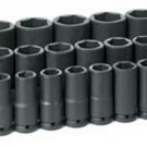 GREY PNEUMATIC 3/4" Drive 19-50mm 26 PieceDeep Metric Master Set GY8026MD