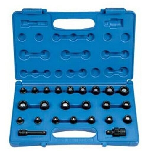 GREY PNEUMATIC 3/8" Drive 24 Piece StandardLength SAE/Metric Magnetic Set GY1224