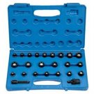 GREY PNEUMATIC 3/8" Drive 24 Piece StandardLength SAE/Metric Magnetic Set GY1224