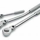 SK HAND TOOL 10.8" Professional Bent FlexHead Ratchet 3/8" Drive SK3770