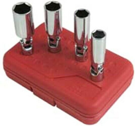 SUNEX TOOL 4 Piece 3/8" Dr. UniversalSpark Plug Socket Set SU8844