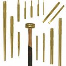MAYHEW 15 Piece  Brass Punch &Scraper Set MH67015