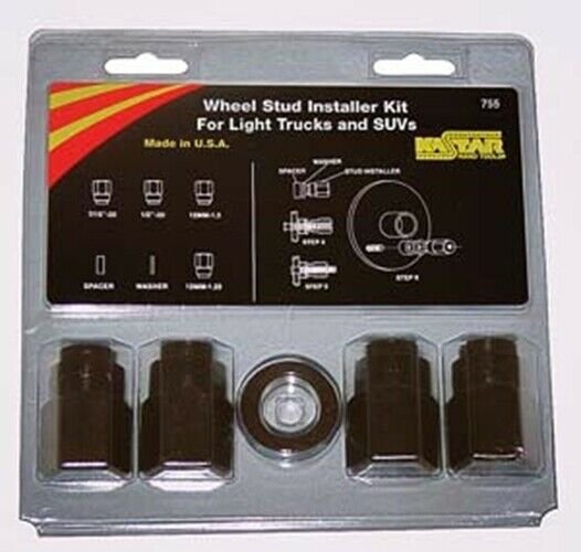 KASTAR 6 Piece Wheel Stud InstallerKits KS755