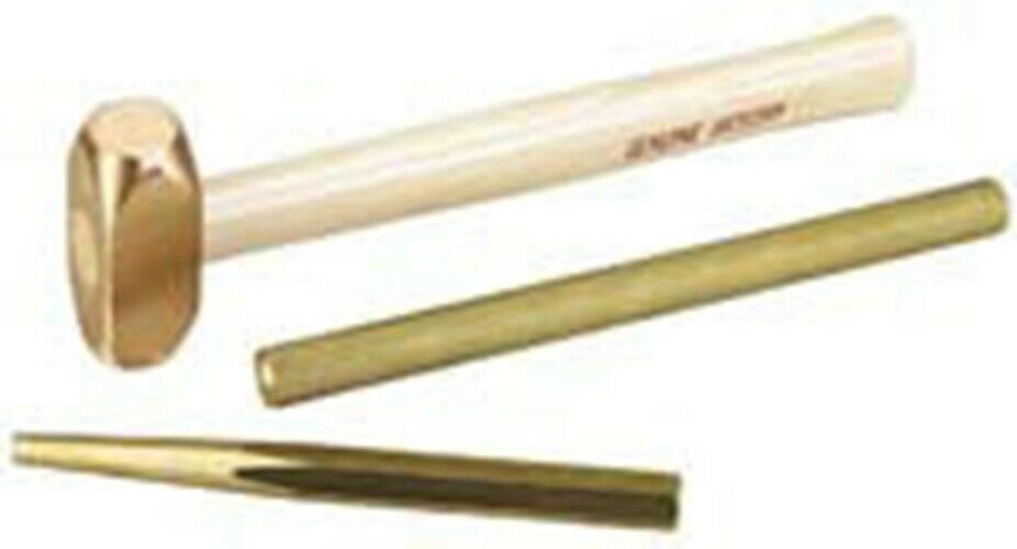 OTC 3PC Brass Hammer and Punch Set OT4606