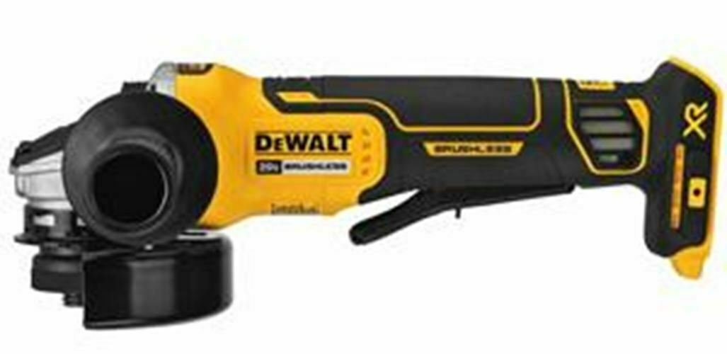 DEWALT 4.5" 20V Max XR PaddleSwitch Small Angle Grinder DWDCG413B