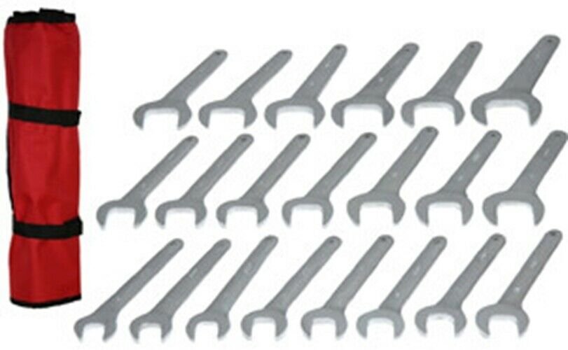 GRIP-ON-TOOLS 21 Piece Metric Service WrenchSet GR90182