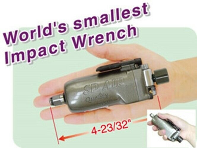 SP AIR CORPORATION Baby Butterfly' 3/8" PalmImpact Wrench SJSP-1850