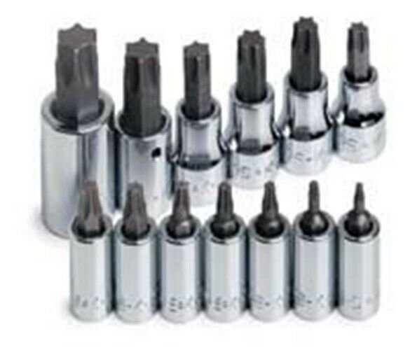 SK HAND TOOL 13 Piece Torx Bit Socket Set SK84213