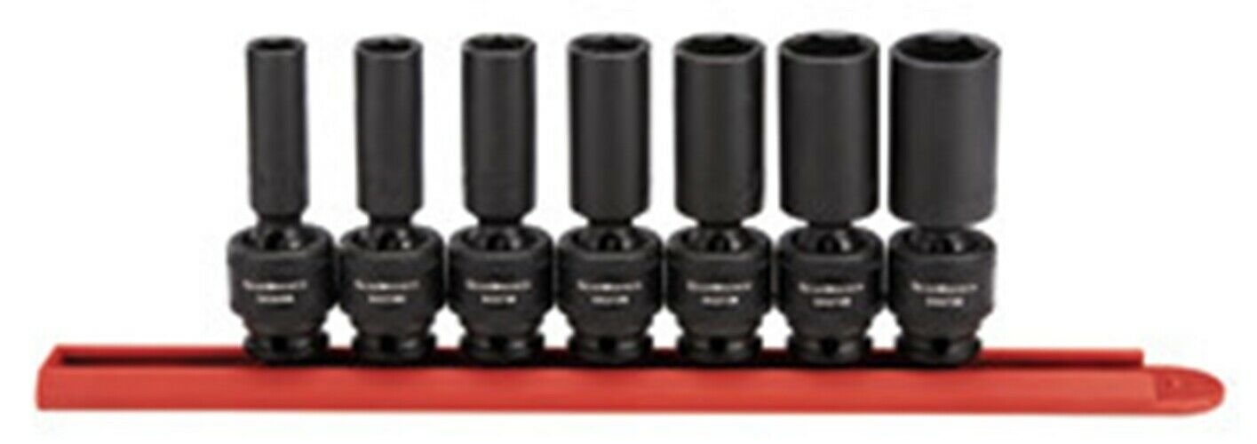 GEARWRENCH 7 Pc. 3/8" Drive 6 point SAEDeep Universal Impact Socket KD84923N